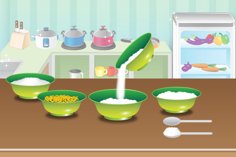 Cooking cakes games
