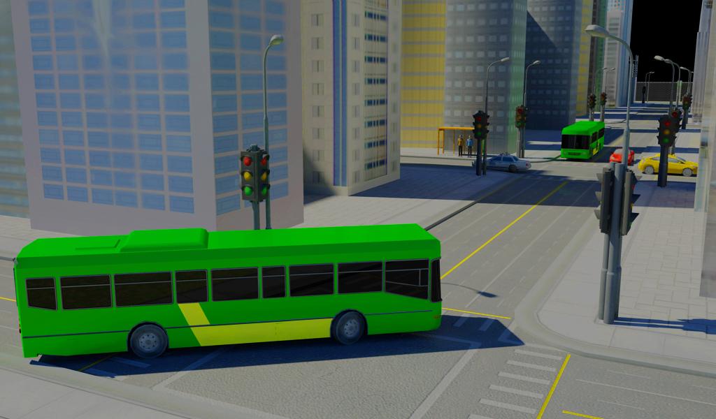 Traffic Bus Drive Simulator 3D