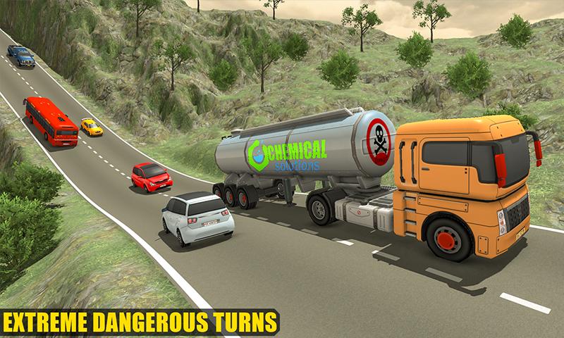 Offroad Chemical Transport Cargo Simulator 2019