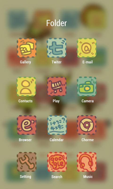 UFO Theme - ZERO launcher