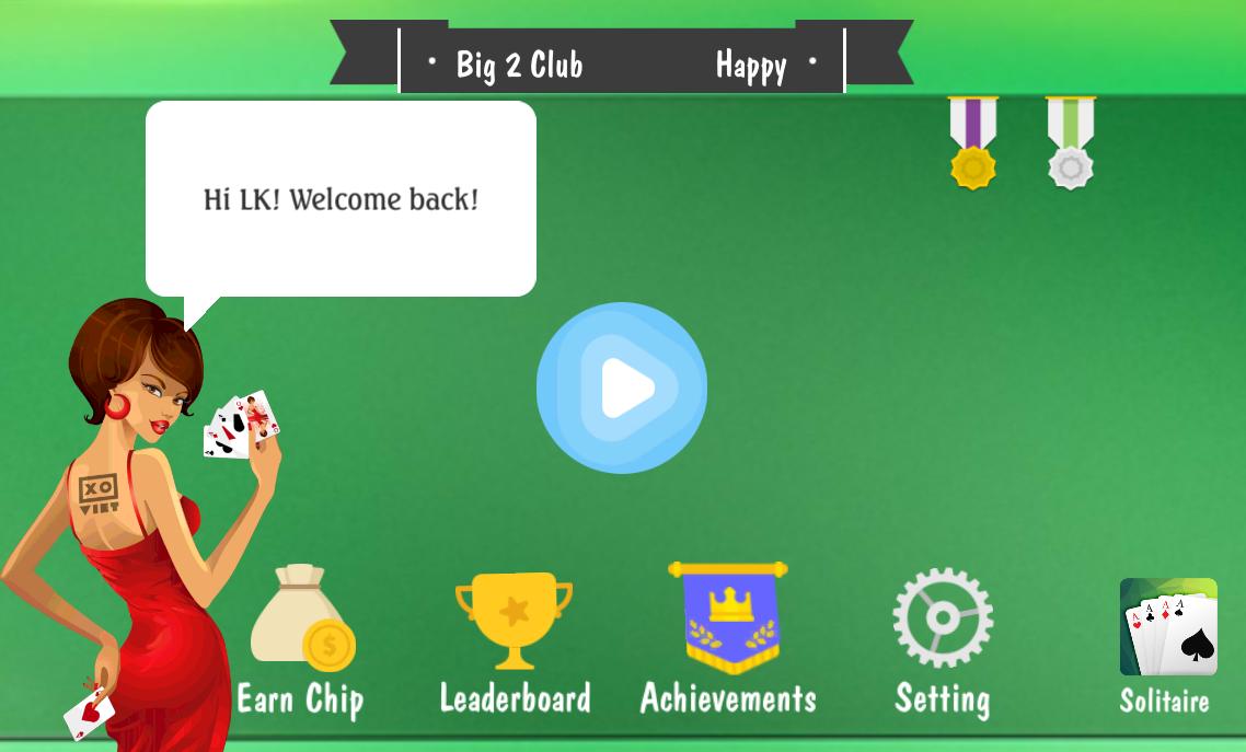 Big 2 - Chinese Poker Offline