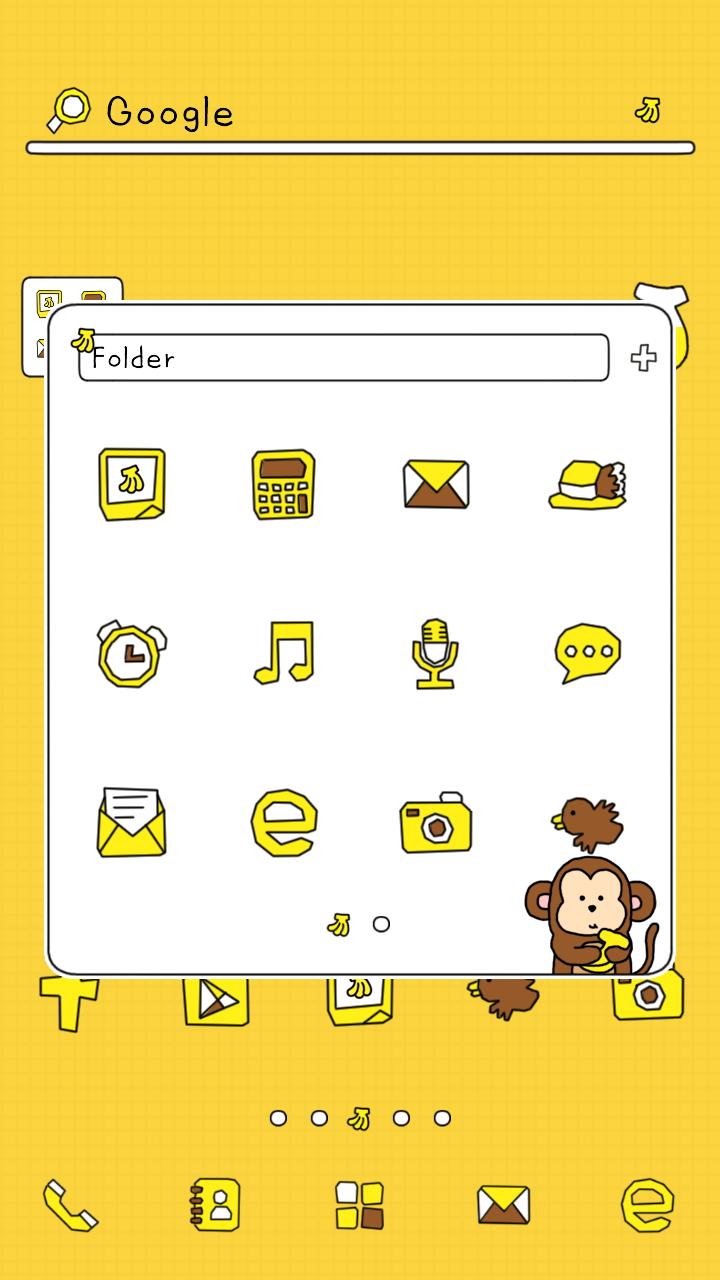 Monkey dodol launcher theme