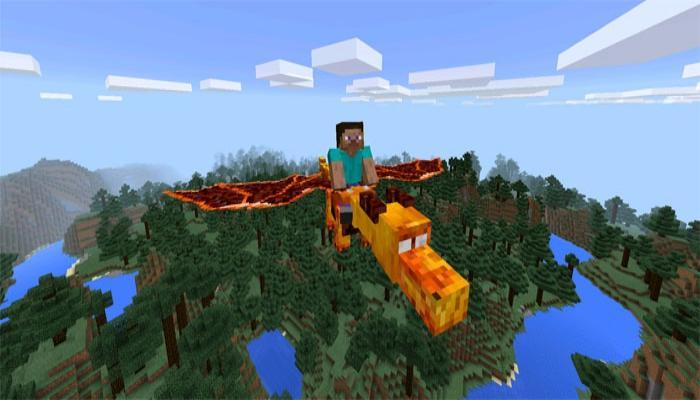 Dragon Mounts Mod for MCPE