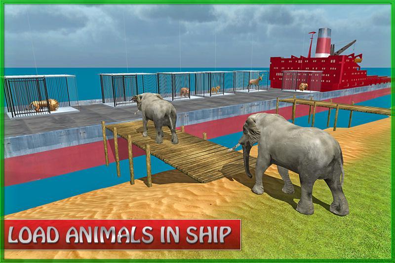 Animal Transport Cargo Ship
