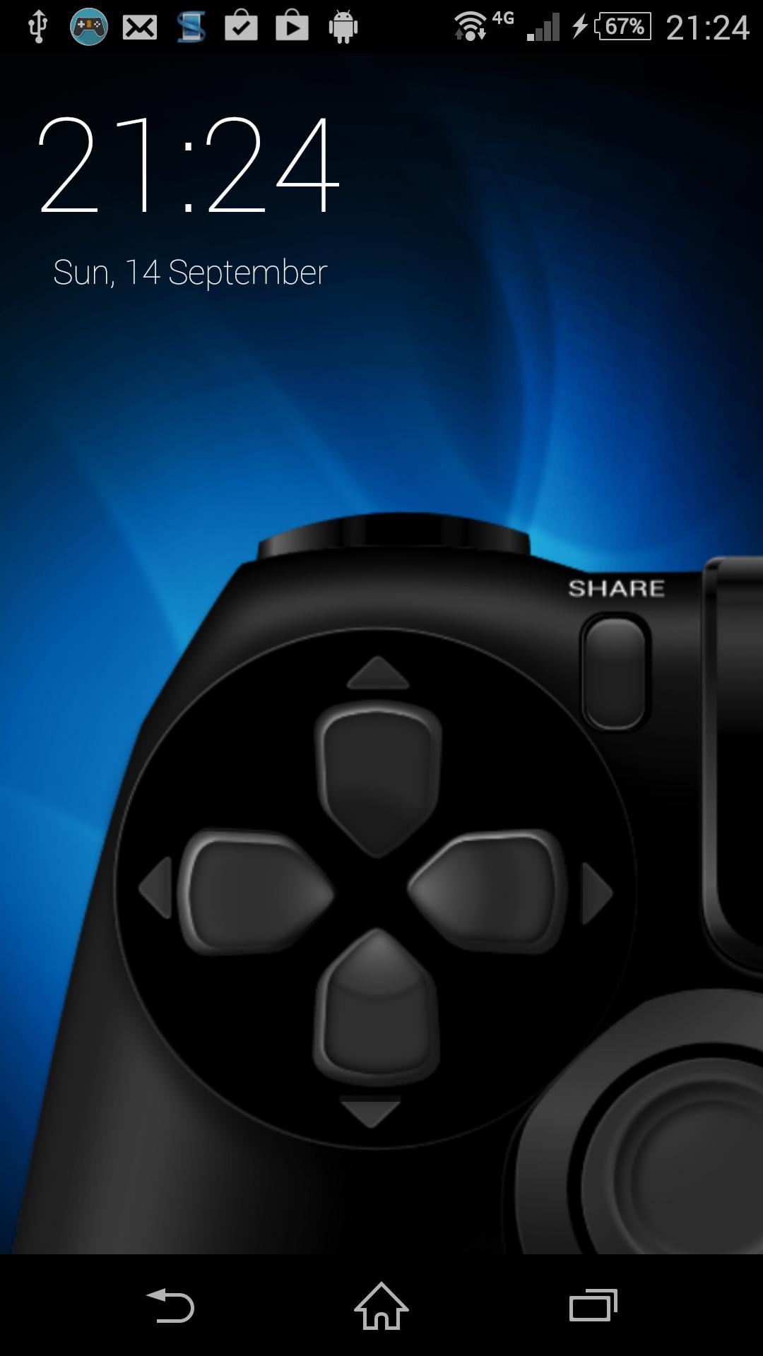 Gamepad Screen Locker