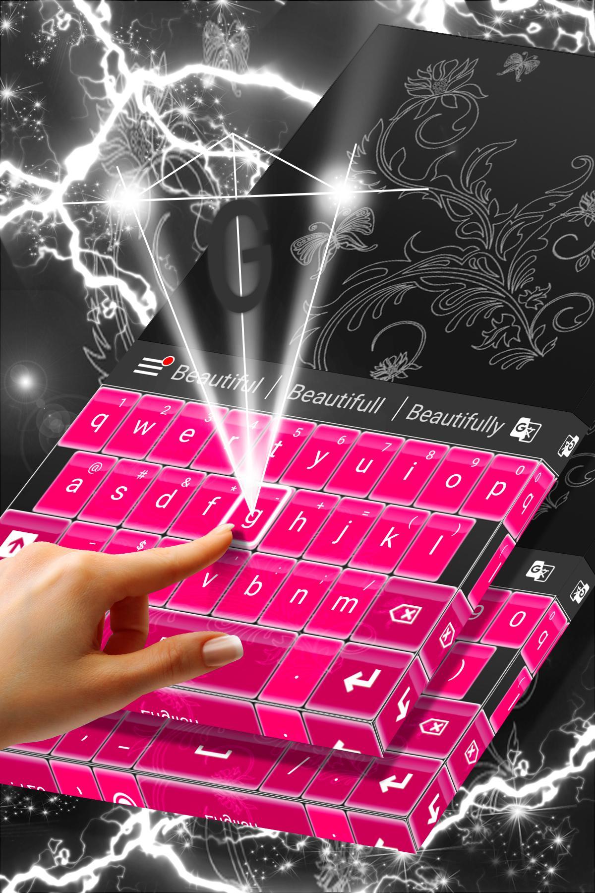 Keyboard Big Font Theme