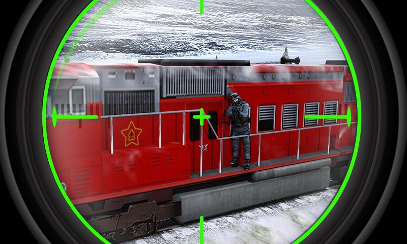 Rush Hour Train Sniper 3D