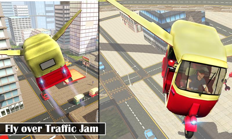 Tuk Tuk Auto Futuristic Drive