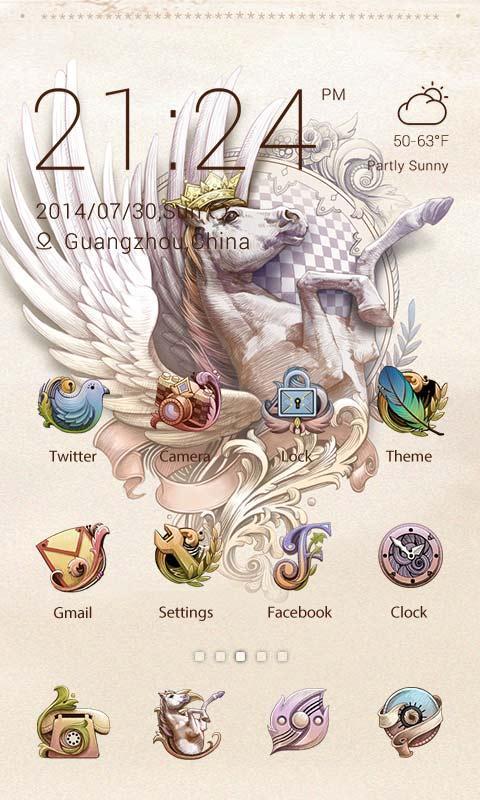 Pegasus Theme - ZERO launcher