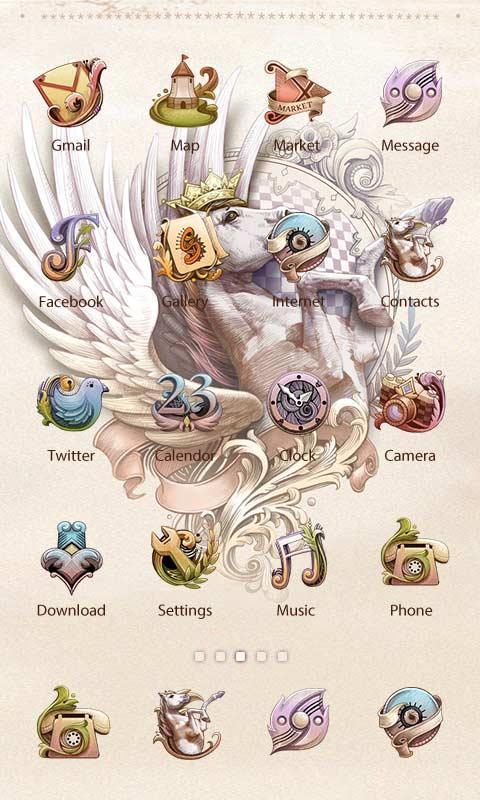 Pegasus Theme - ZERO launcher