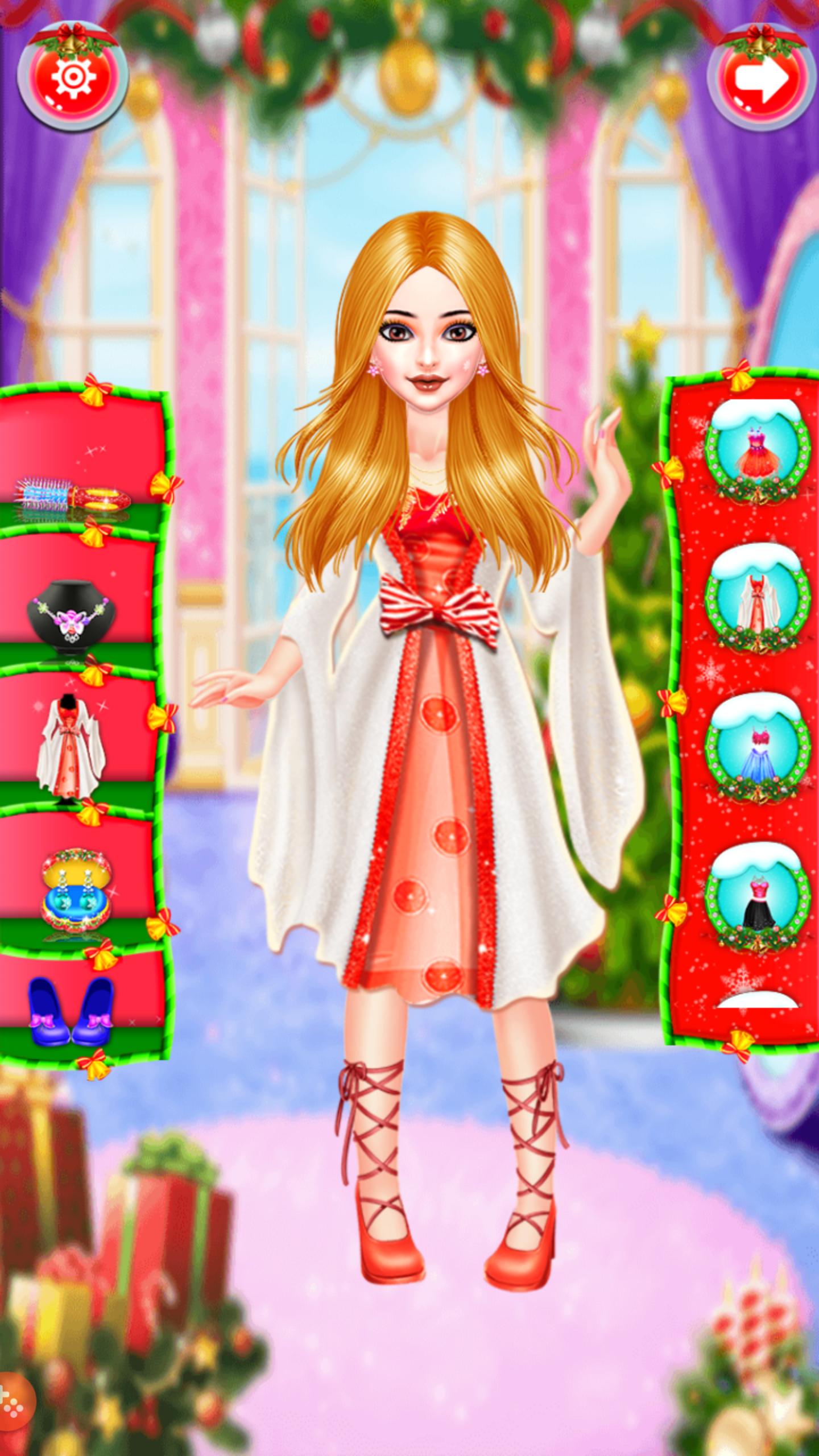 Christmas Girl Makeover