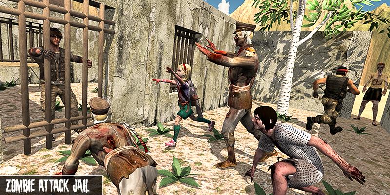 Zombie Jail Prison Escape Mission 2019