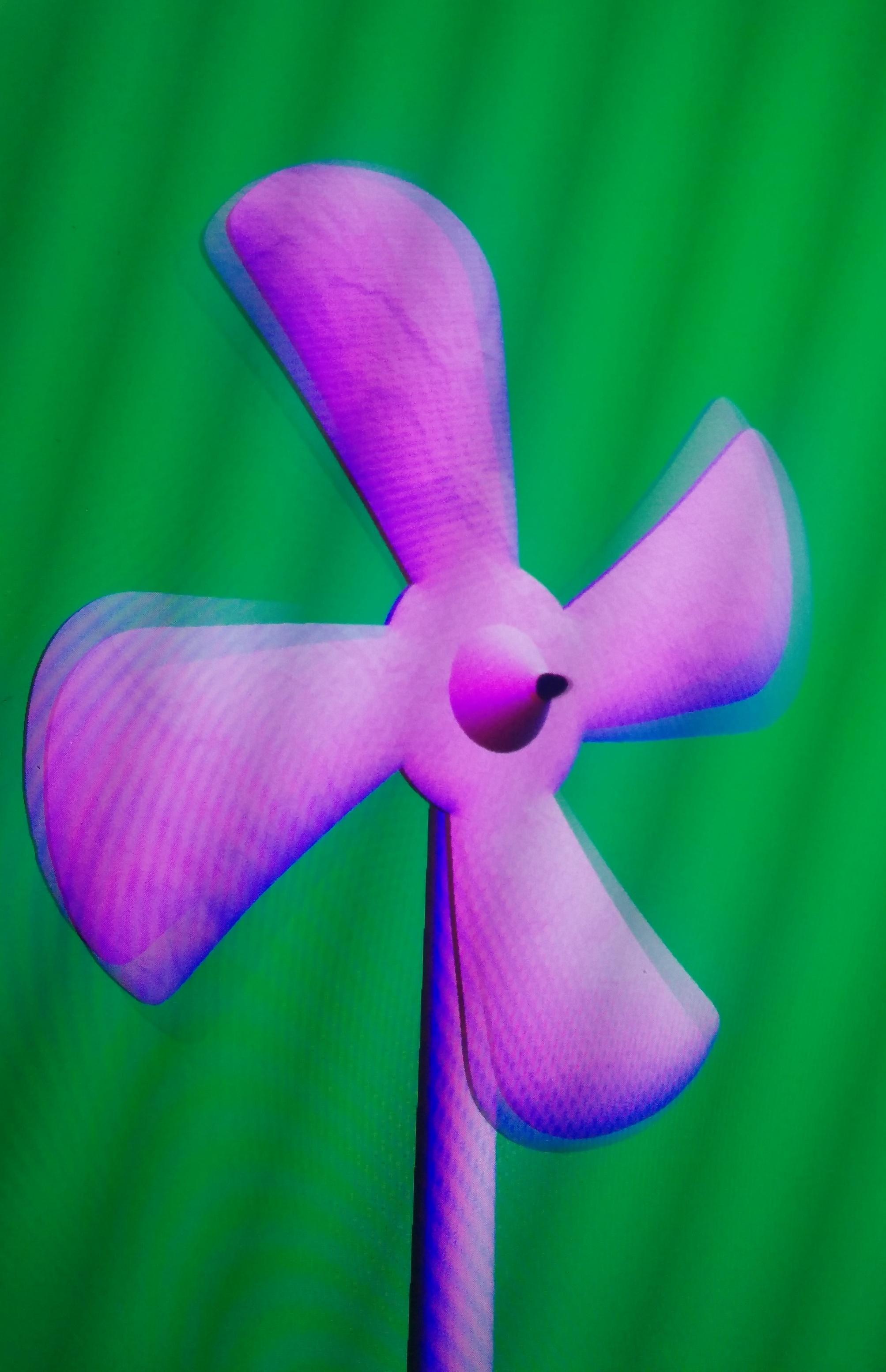 Toddler Pocket Touch Fan Spin