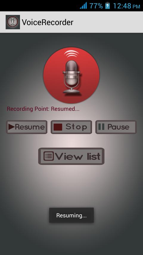 Master Voice Recorder