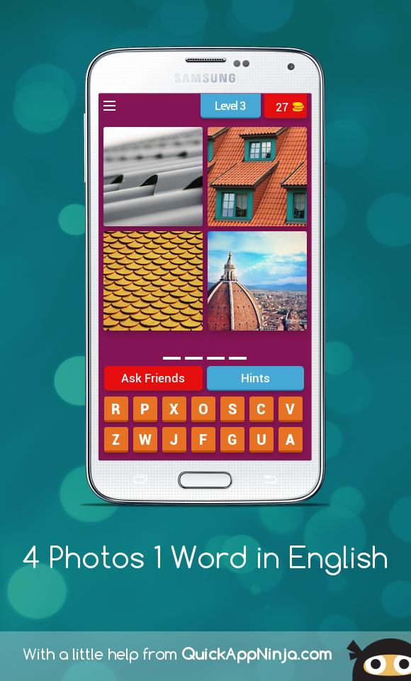 4 Photos 1 Word in English