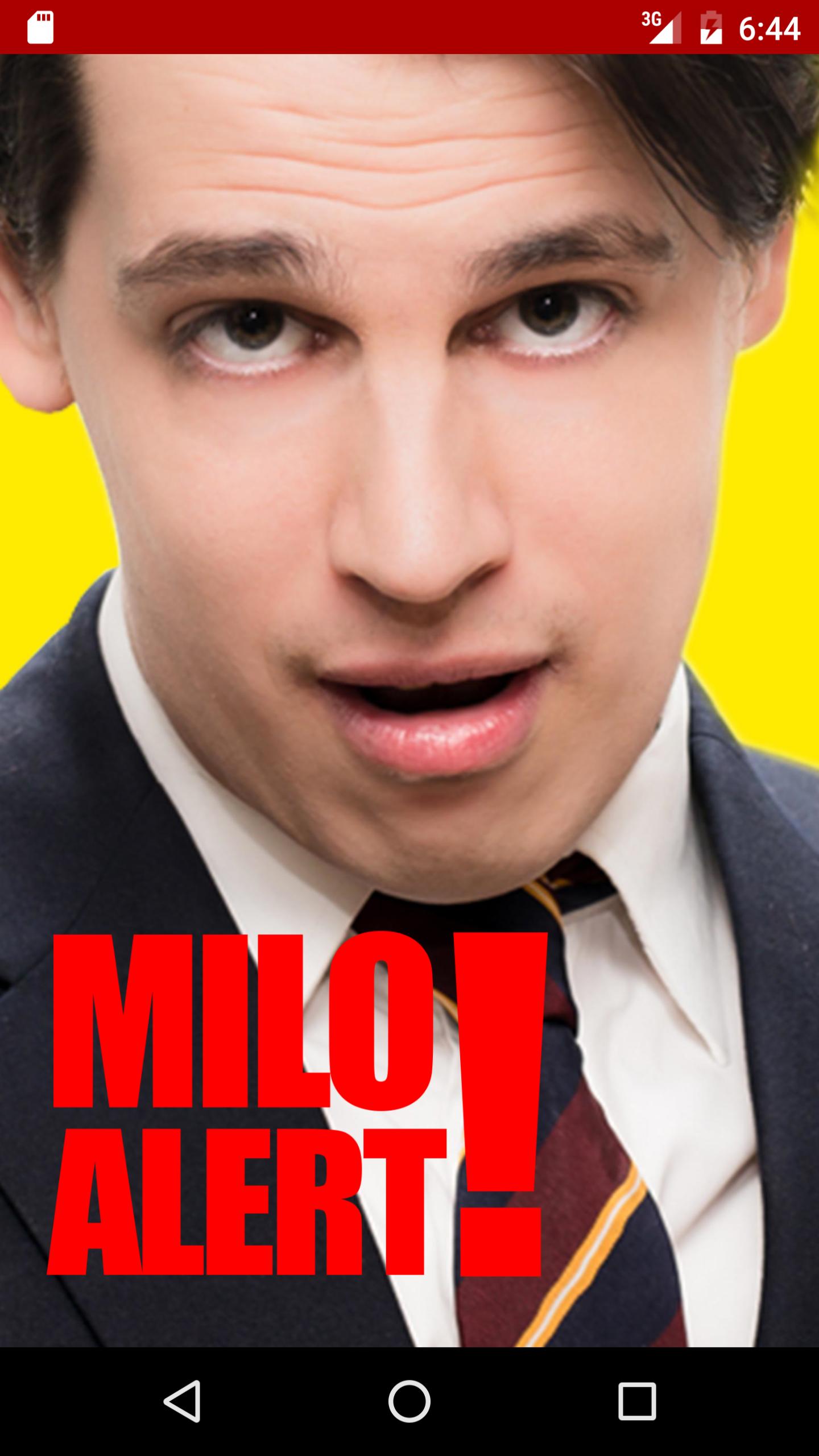 Milo Alert!
