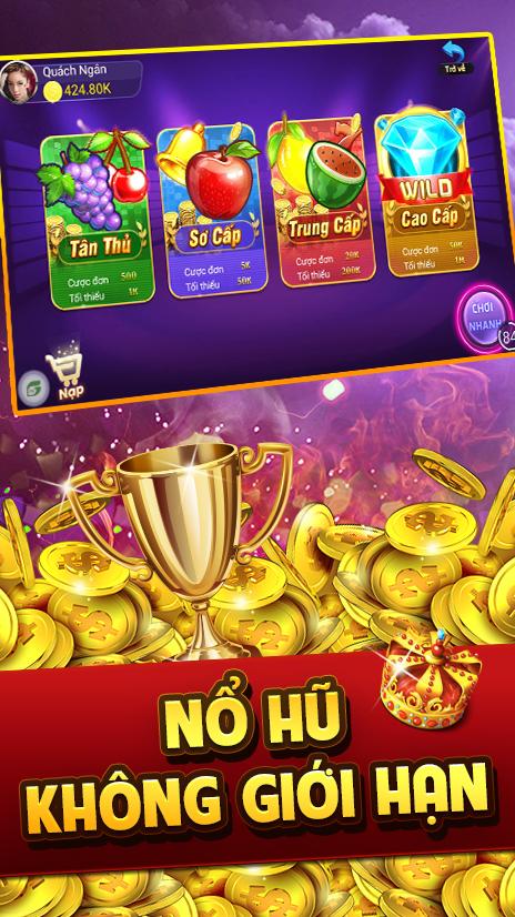 Loc Vang 777 - Game xeng, slots, cua bau online