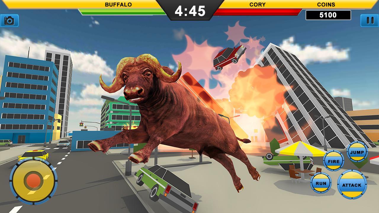 Angry Bull Simulator City Attack : Bull Rampage