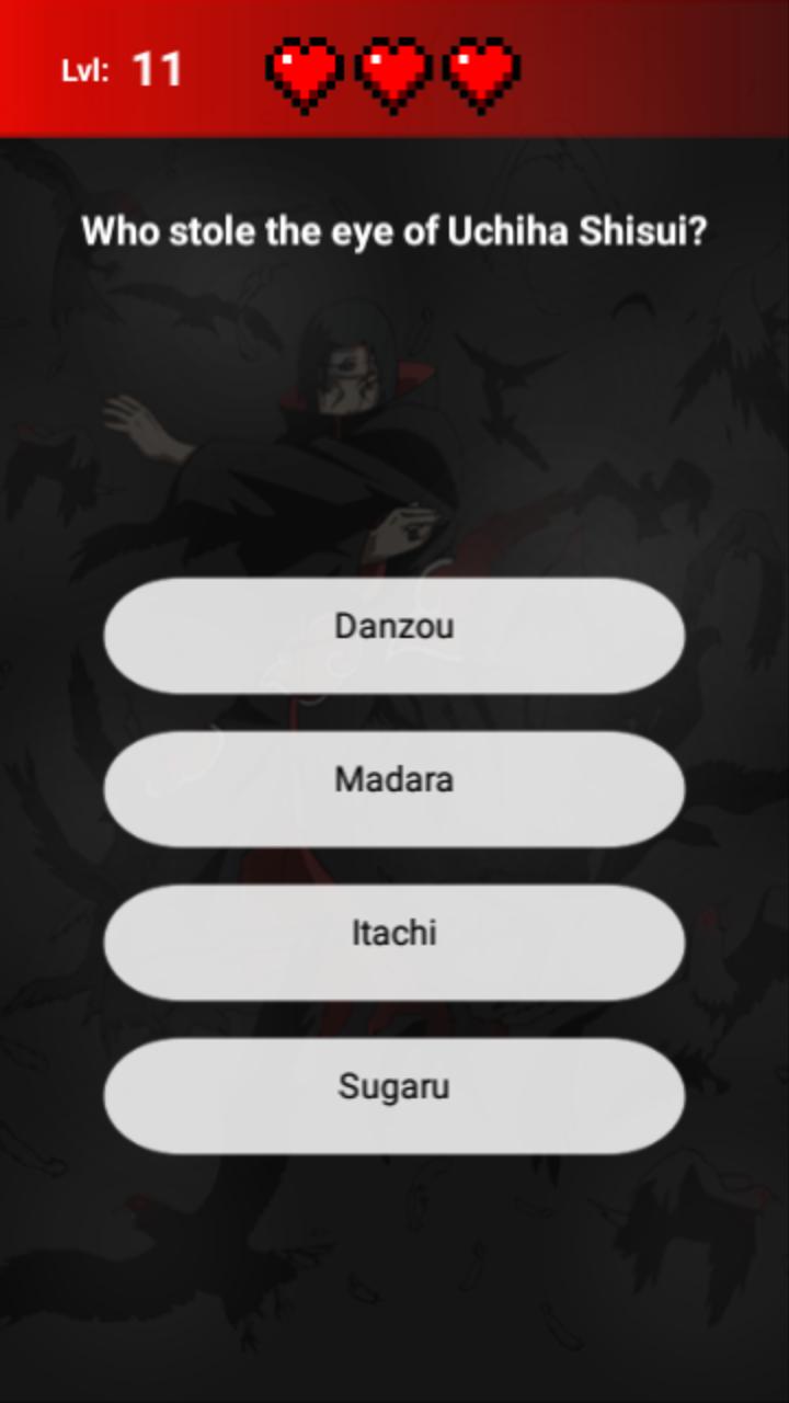 Uchiha Quiz