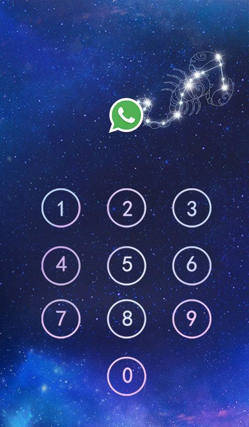 AppLock Theme Scorpio zodiac