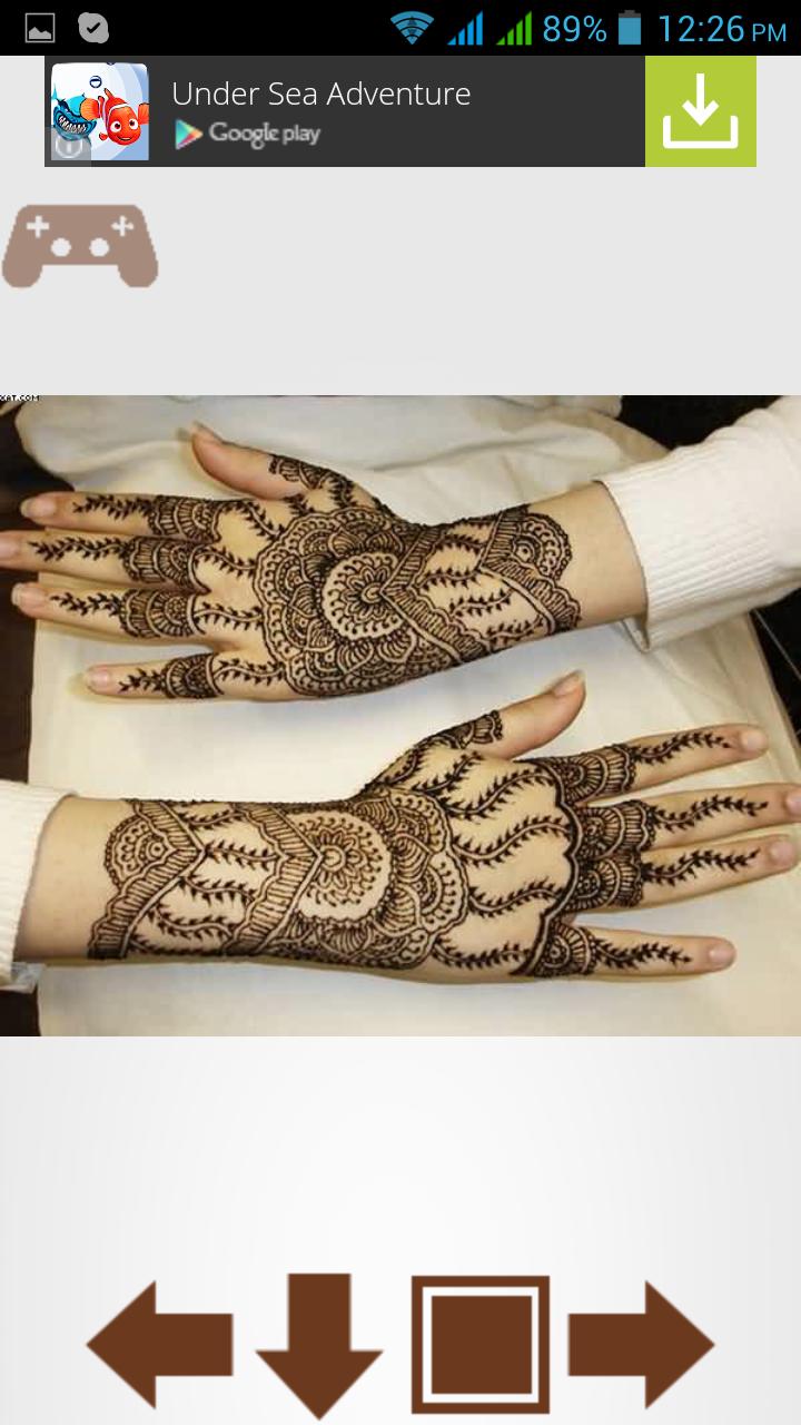 Latest Bridal Mehndi Designs 2018 (Offline)
