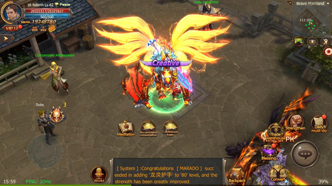 Mu Origin World - (New Version) Free Diamonds