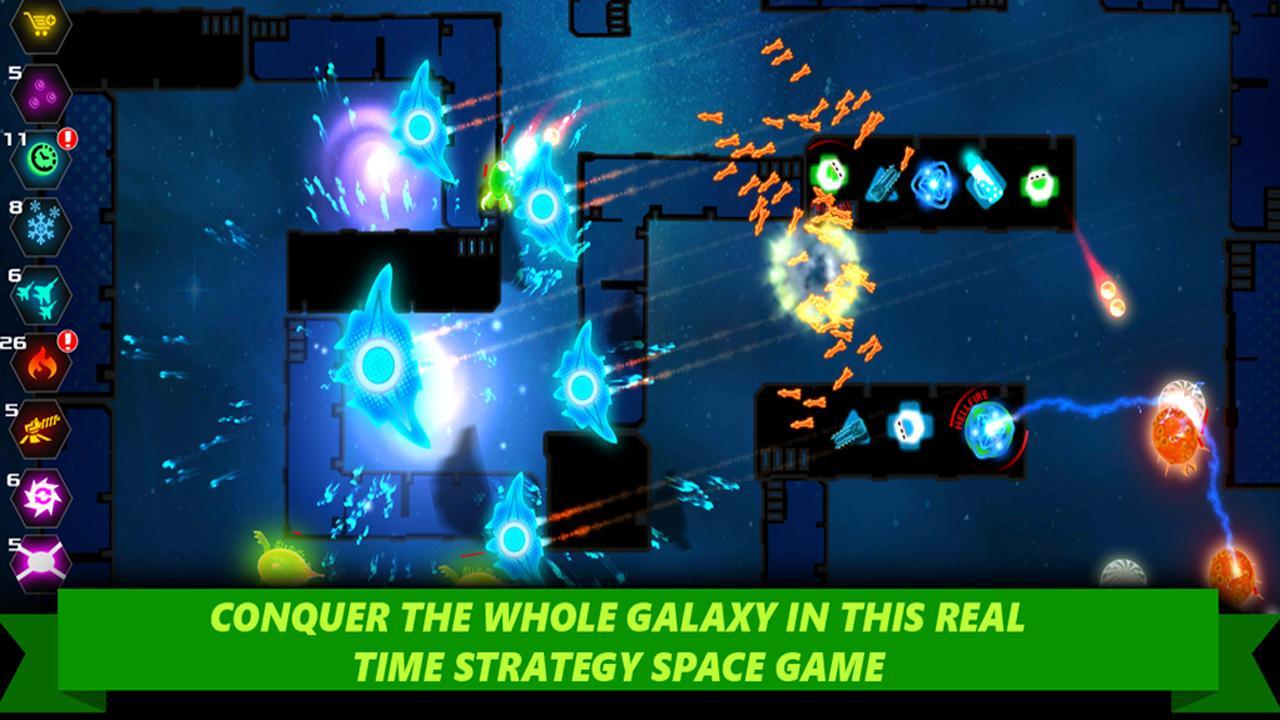 Strategy - Galaxy glow defense