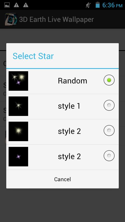 3D Earth Live Wallpaper