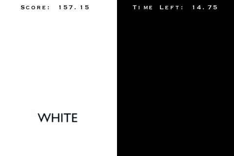 Black Screen White Screen