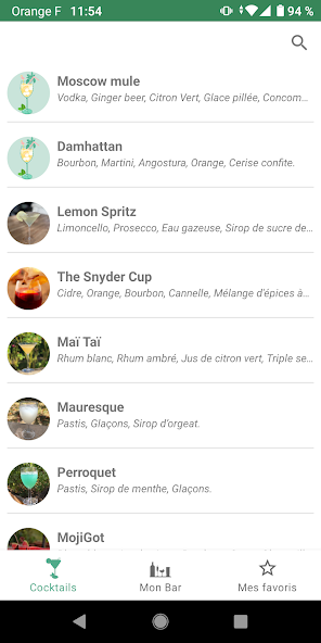 Meskad - Recettes de cocktails