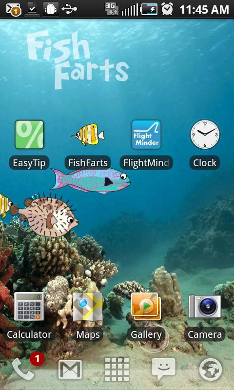 FishFarts Live Wallpaper