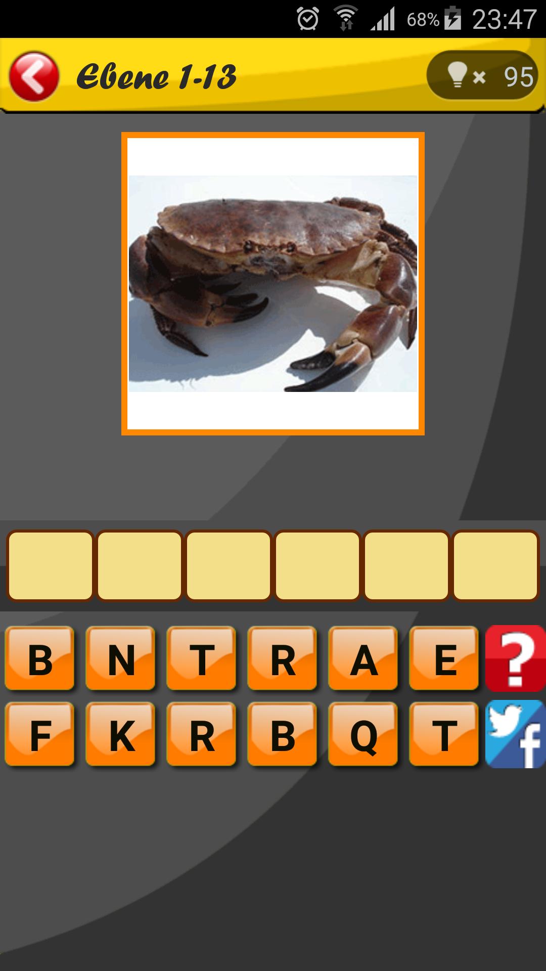 1 Bild 1 Wort : Fisch Quiz