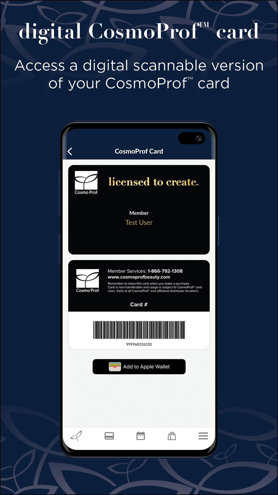 CosmoProf: Licensed to Create