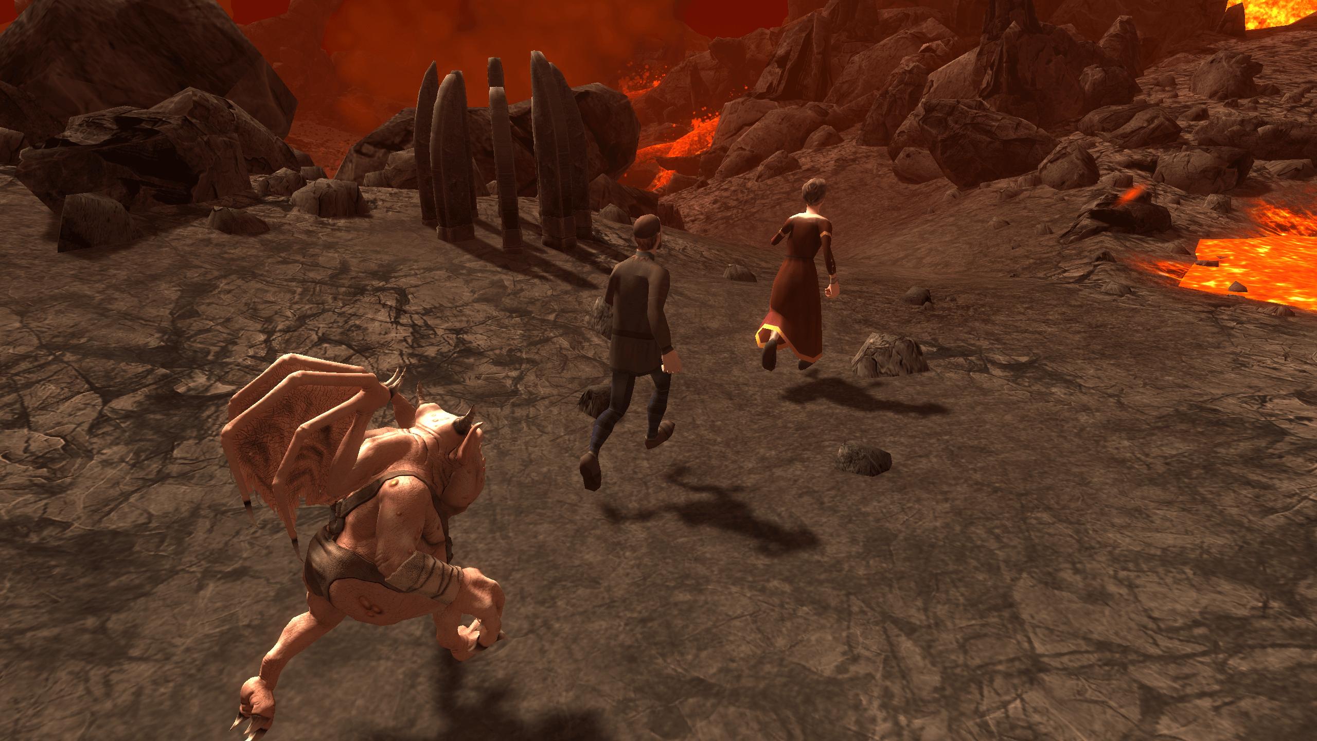 Demonic Creature Simulation 3D