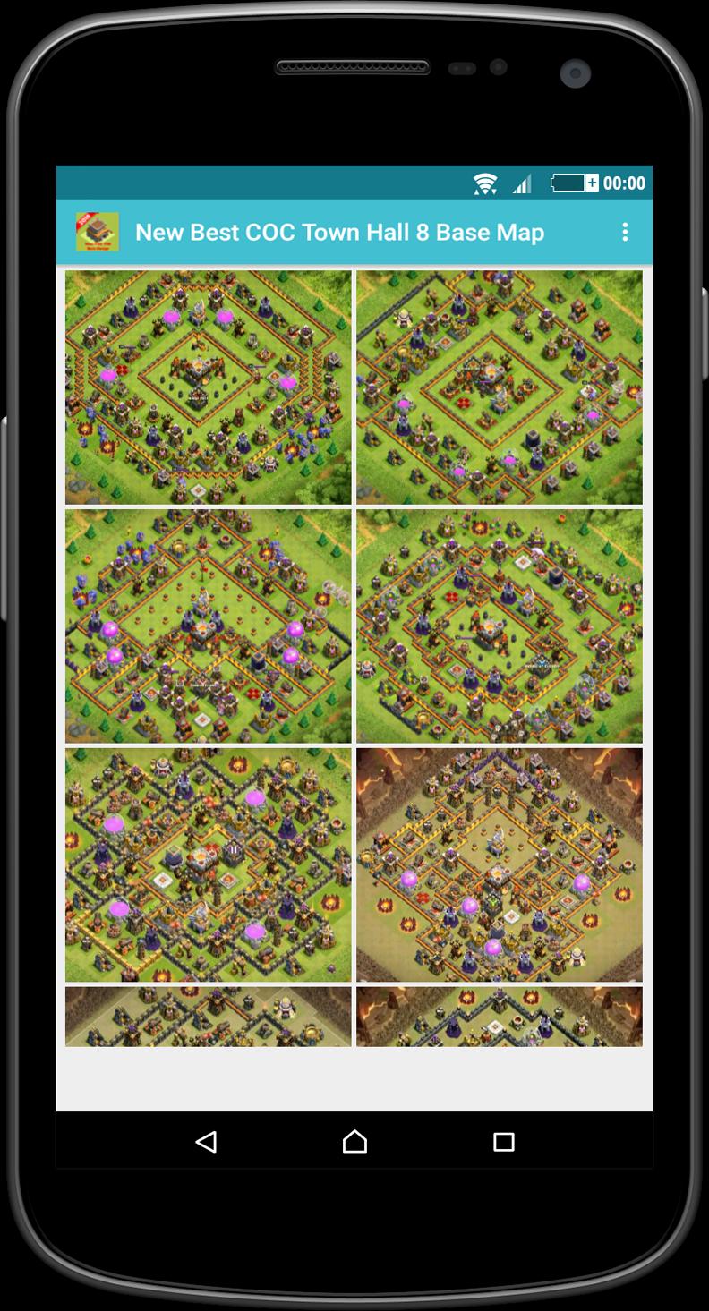 New Best COC Town Hall 8 Base Map