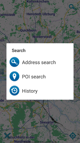 Map of Hamburg offline