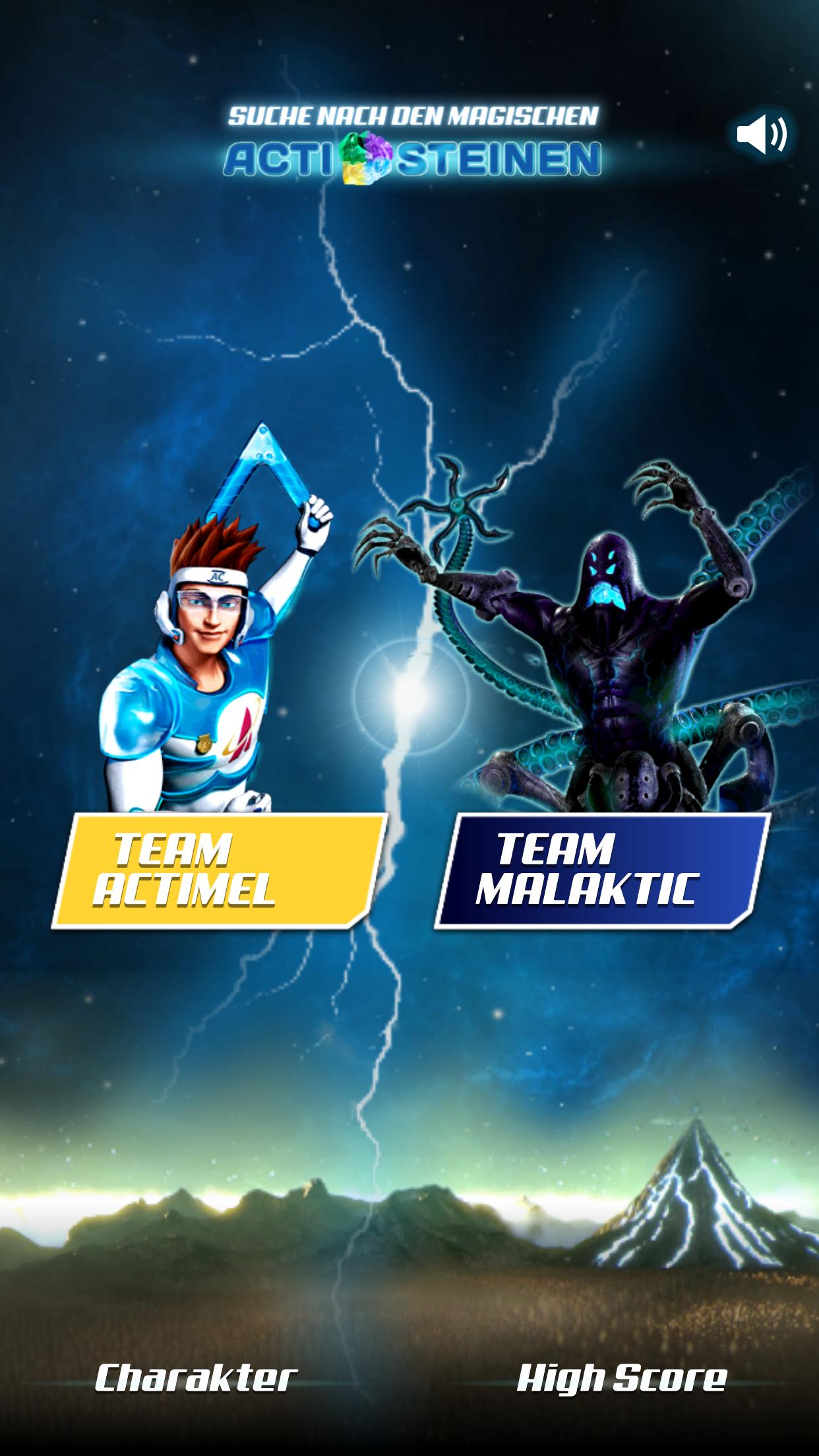 Suche nach den Actisteinen