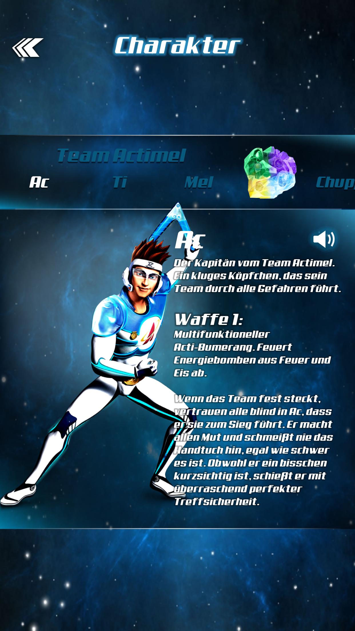 Suche nach den Actisteinen