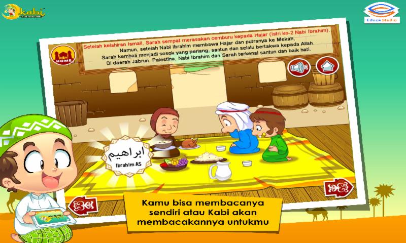 Kisah Nabi Ishaq Interaktif