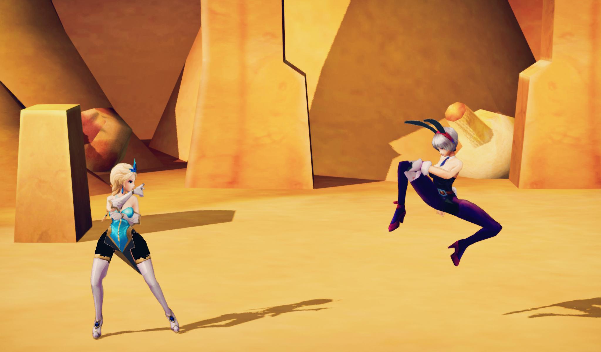 Cats Fighters Bikini Fighting