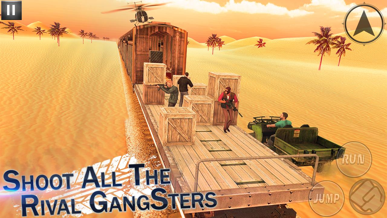 Train shooting game Train Robbery train shooter 3D