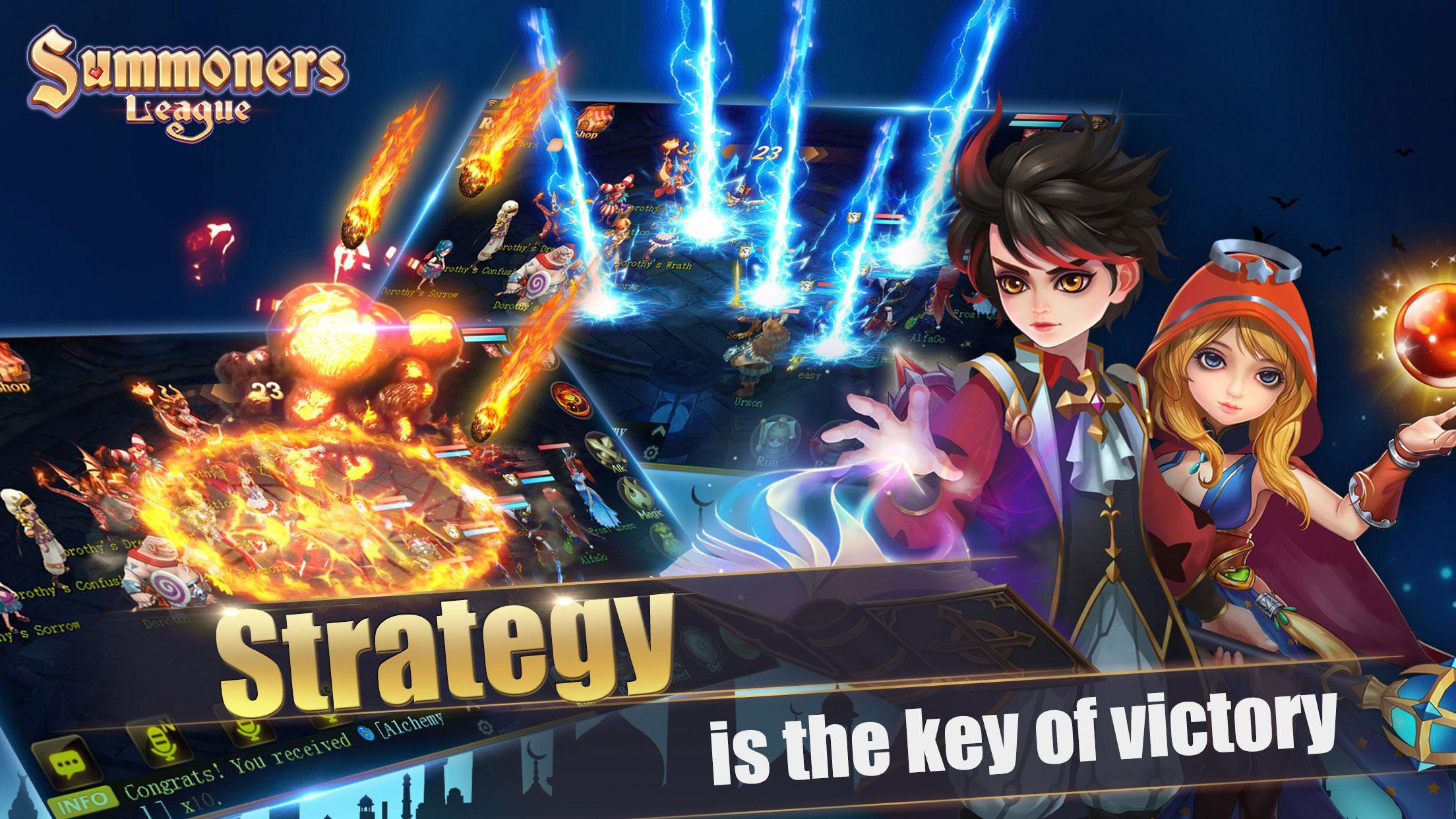 Summoners League: Team Tactics