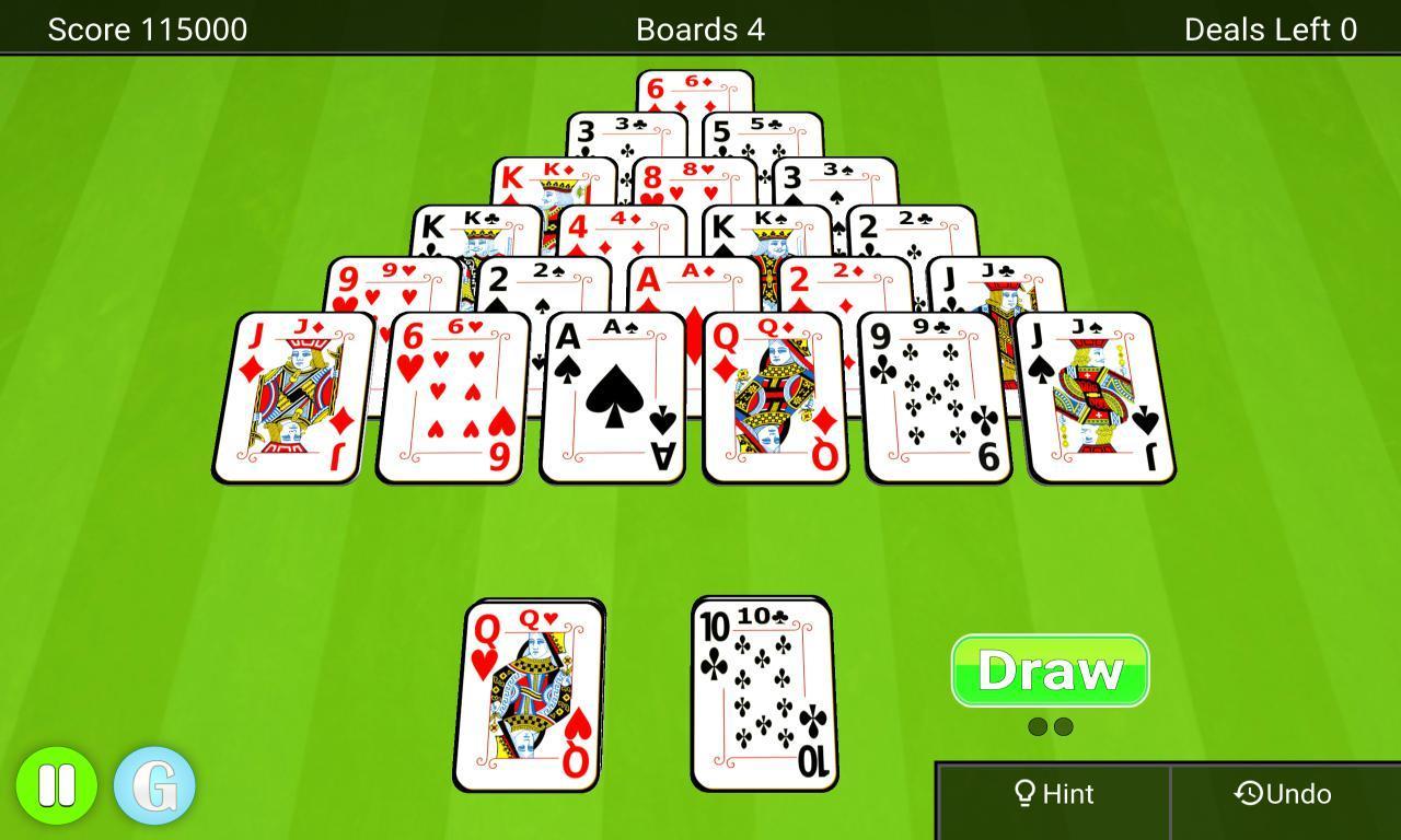 Pyramid Solitaire 3D