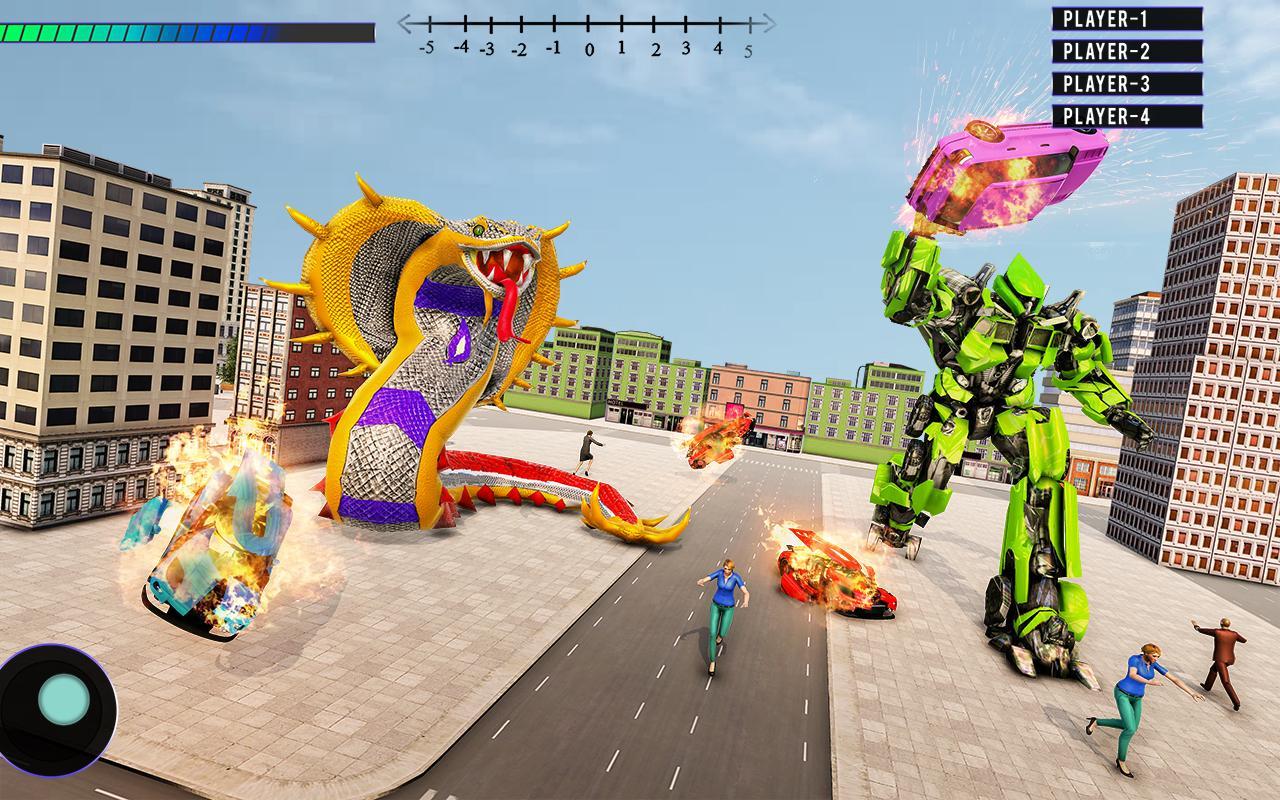 US Police Snake Robot Transform