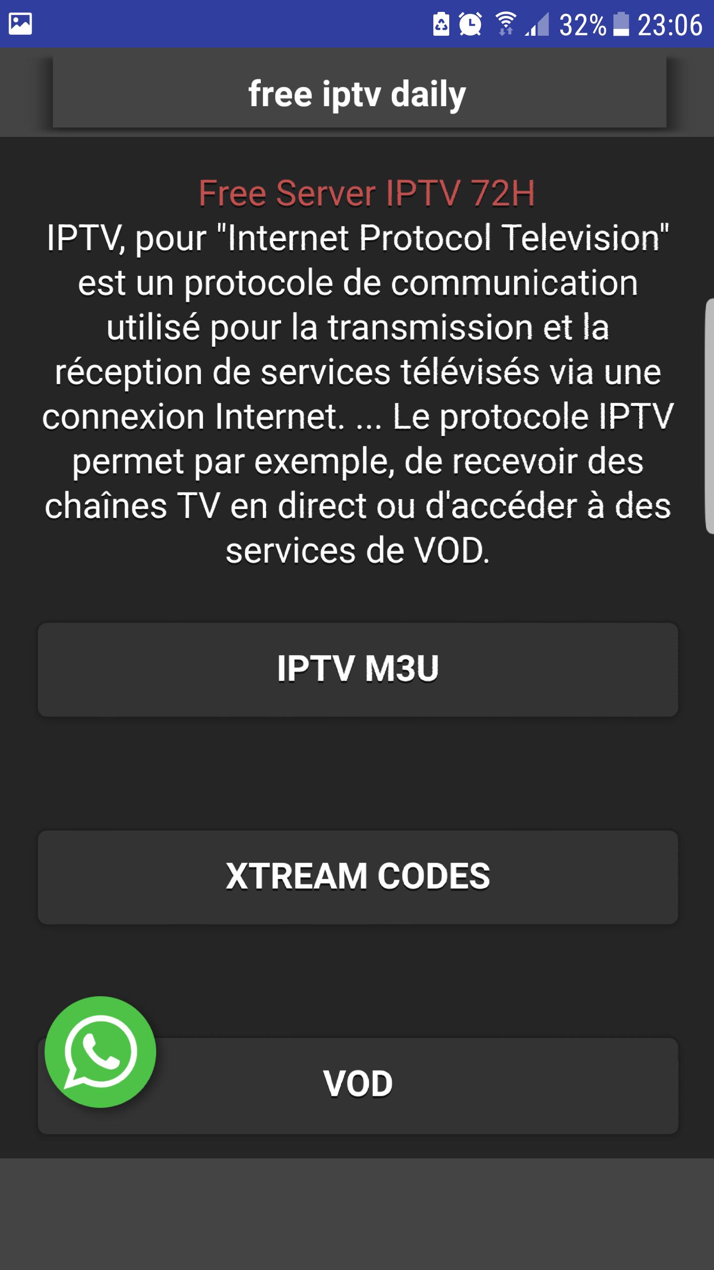 free iptv daily
