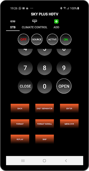Remote Control for Sky/Directv