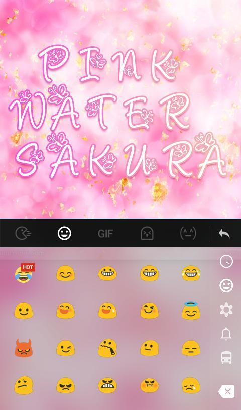 Pink Water Sakura