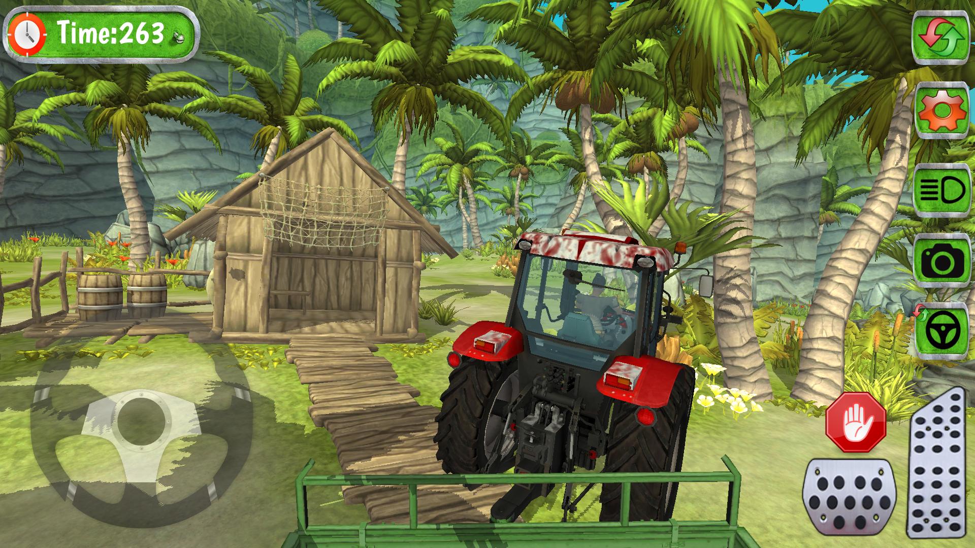 Tractor hill climb racing 3D