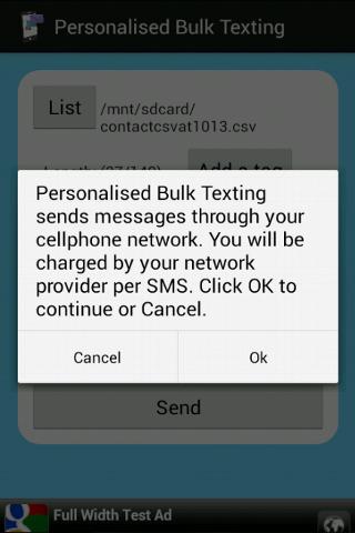 Personalized Bulk Texting