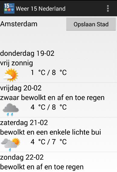 15 Dagen Weer Nederland